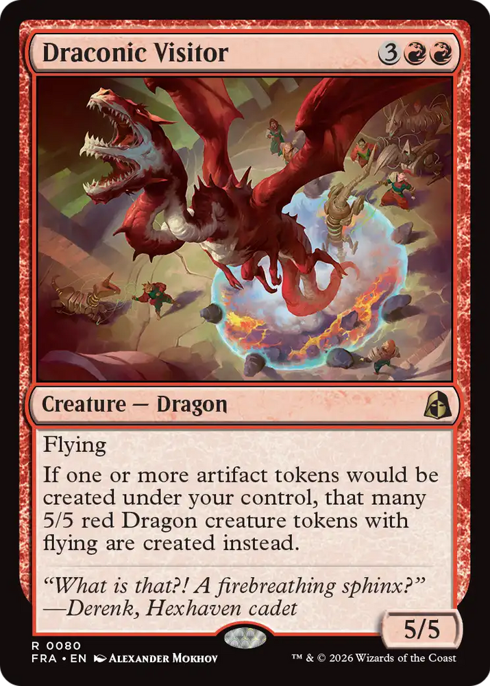 Draconic Visitor [Reality Fracture]