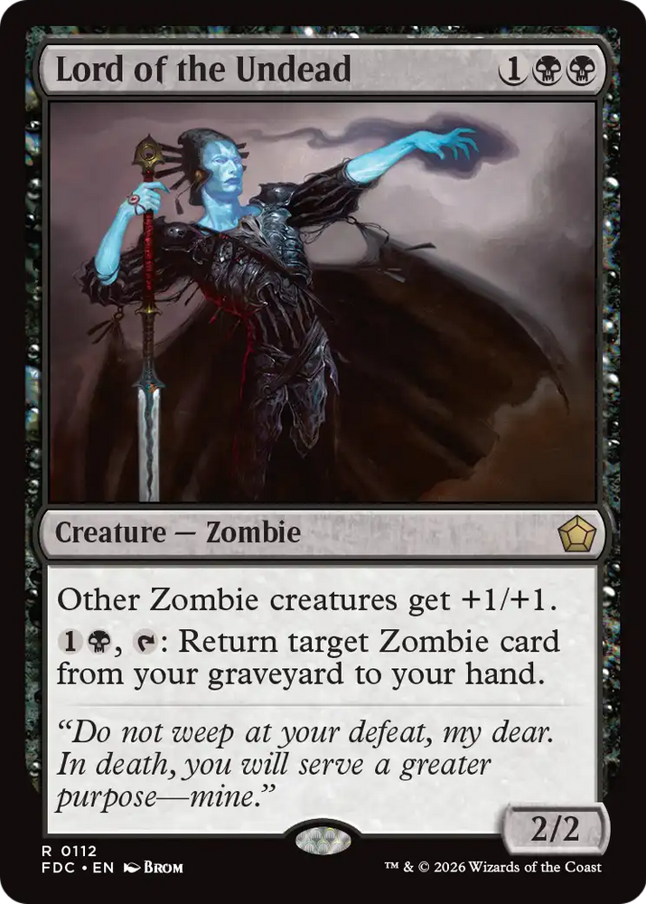 Lord of the Undead [Foundations Commander]