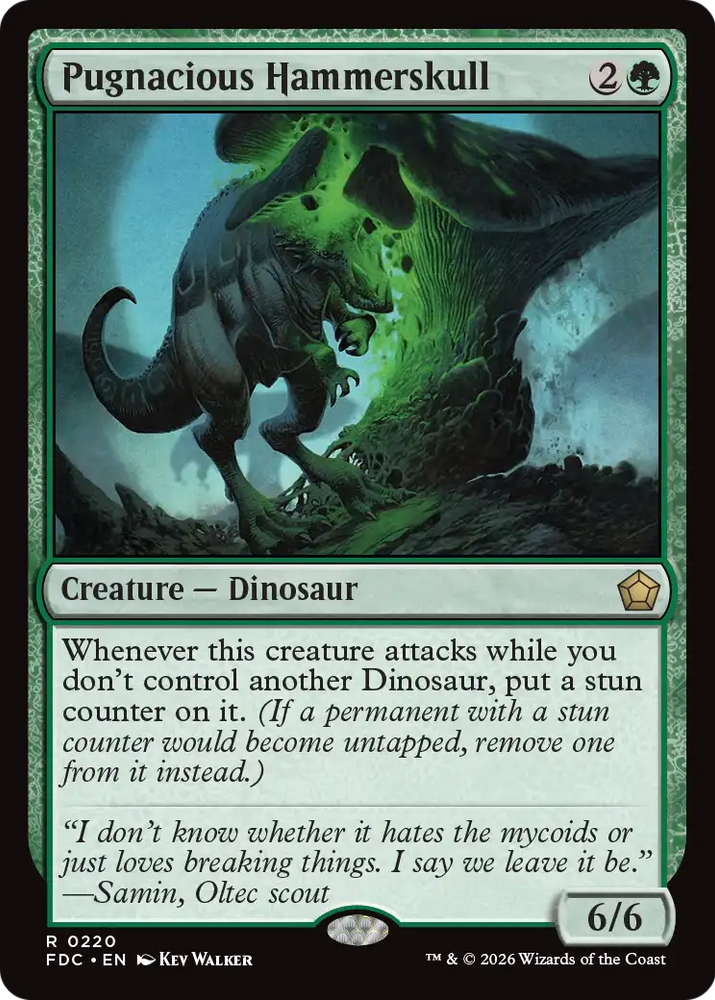 Pugnacious Hammerskull [Foundations Commander]