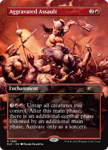 Aggravated Assault (1983) (Rainbow Foil) [Secret Lair Drop Series]