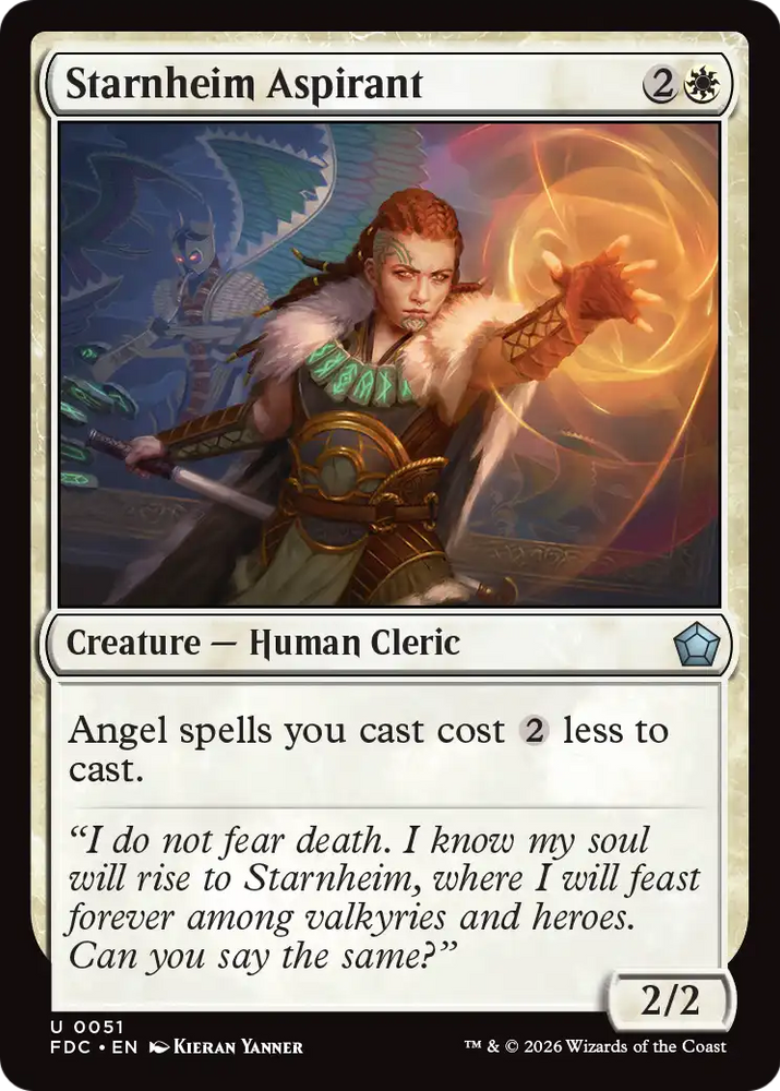 Starnheim Aspirant [Foundations Commander]