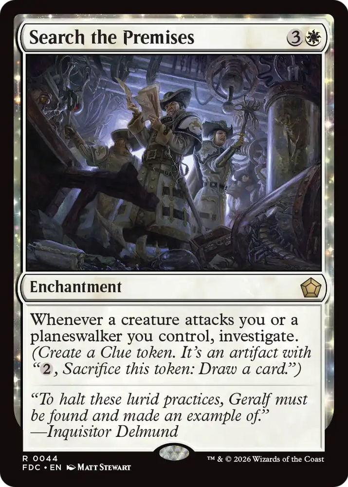 Search the Premises [Foundations Commander]