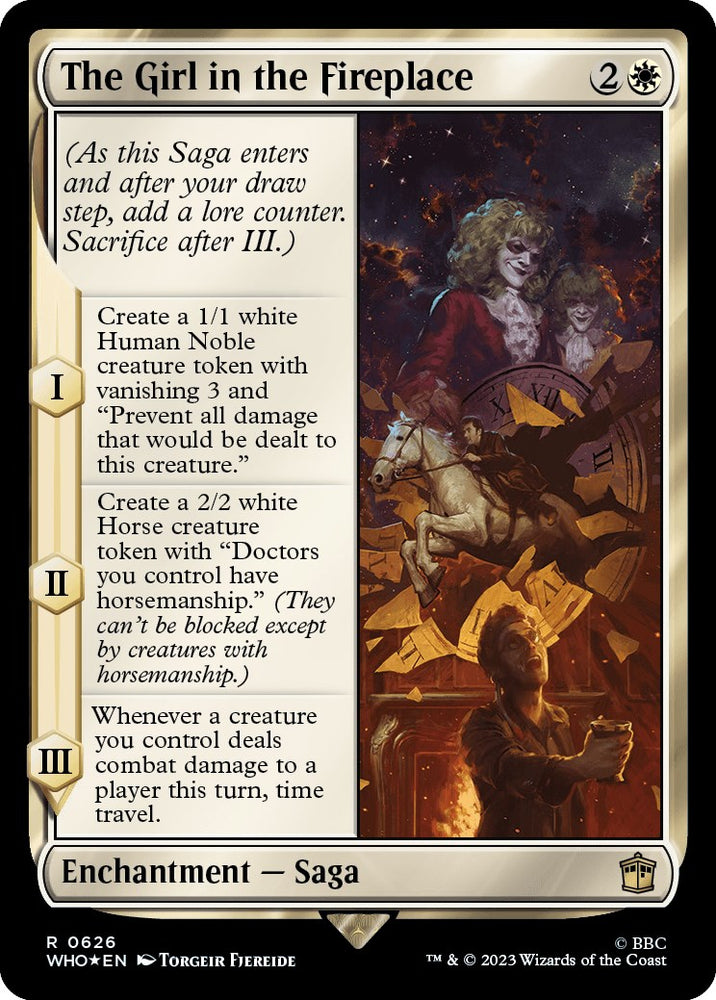 The Girl in the Fireplace (Surge Foil) [Doctor Who]
