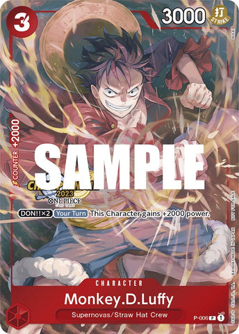 Monkey.D.Luffy (CS 2023 Celebration Pack) [One Piece Promotion Cards]