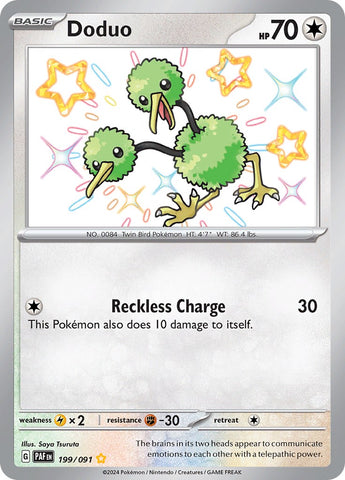 Doduo (199/091) [Scarlet & Violet: Paldean Fates]