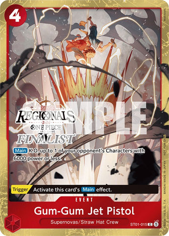 Gum-Gum Jet Pistol (Online Regional 2024) [Finalist] [One Piece Promotion Cards]