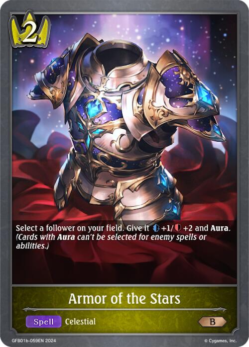 Armor of the Stars (GFB01b-059EN) [Gloryfinder Bundle 01: Guide to Glory]