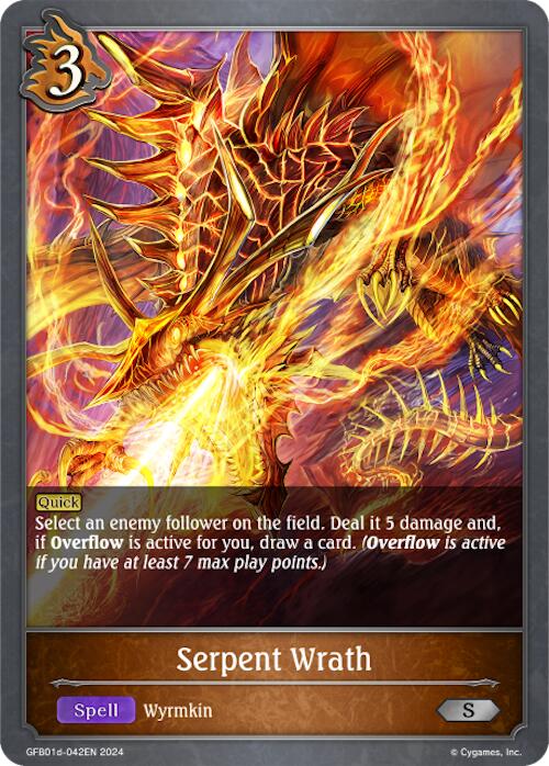 Serpent Wrath (GFB01d-042EN) [Gloryfinder Bundle 01: Guide to Glory]