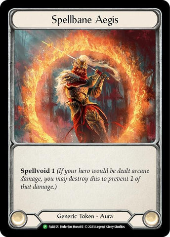 Spellbane Aegis [FAB155] (Promo)  Cold Foil