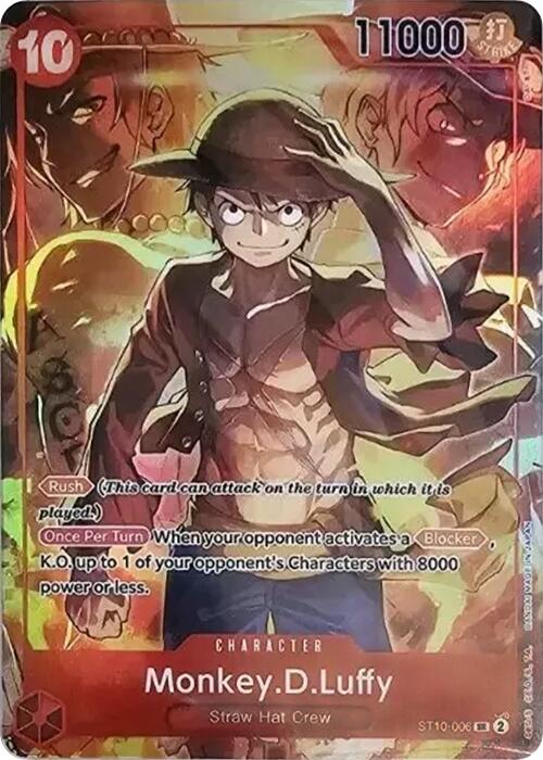 Monkey.D.Luffy (Treasure Booster Set) [One Piece Promotion Cards]