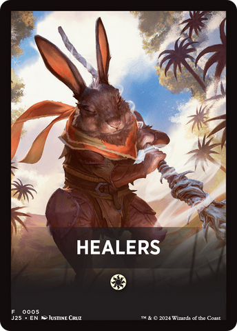 Healers Theme Card [Foundations Jumpstart Front Cards]