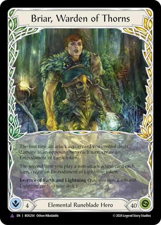 Briar, Warden of Thorns (Marvel) [ROS254] (Rosetta)  Cold Foil