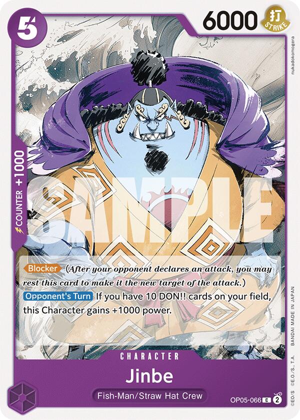 Jinbe [Starter Deck: PURPLE Monkey.D.Luffy]