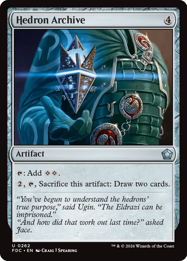 Hedron Archive [Foundations Commander]