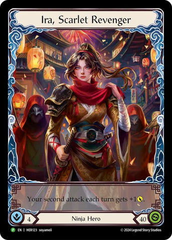 Ira, Scarlet Revenger - HER123 [HER123] (Promo)  Rainbow Foil