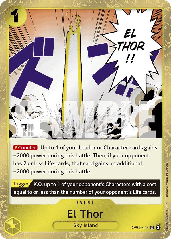 El Thor (Jolly Roger Foil) [Premium Booster -The Best-]