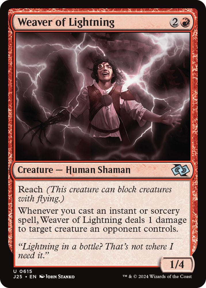 Weaver of Lightning [Foundations Jumpstart]