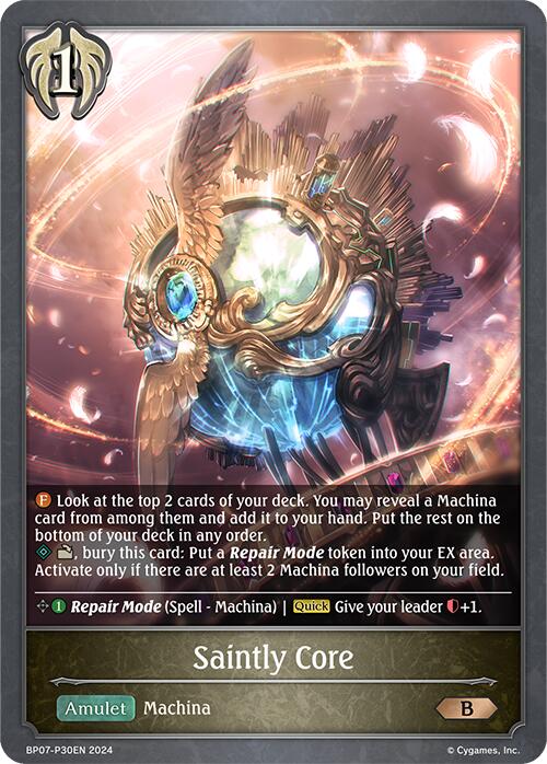 Saintly Core - P30EN (Foil) (BP07-P30EN) [Verdant Steel]