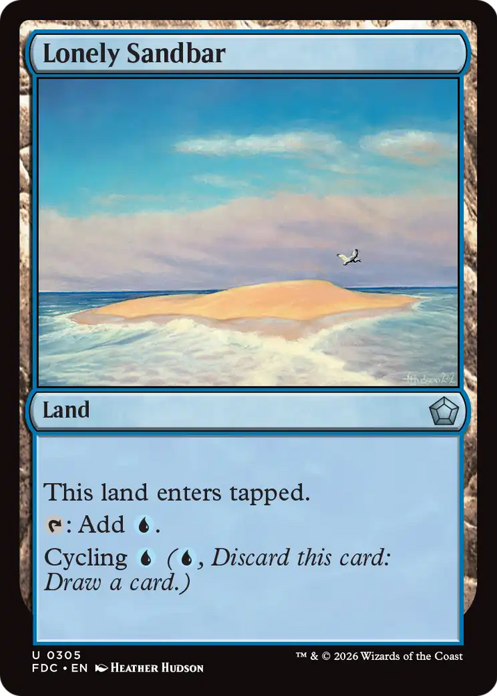 Lonely Sandbar [Foundations Commander]