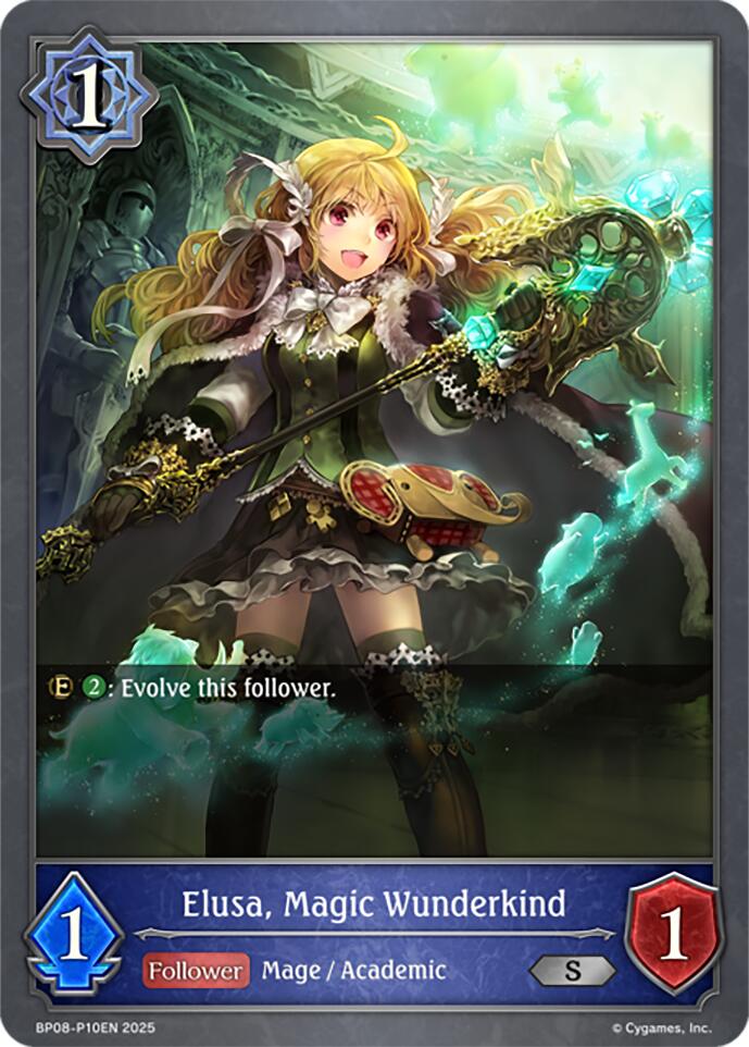 Elusa, Magic Wunderkind - P10EN (Foil) (BP08-P10EN) [Alterchaotica]