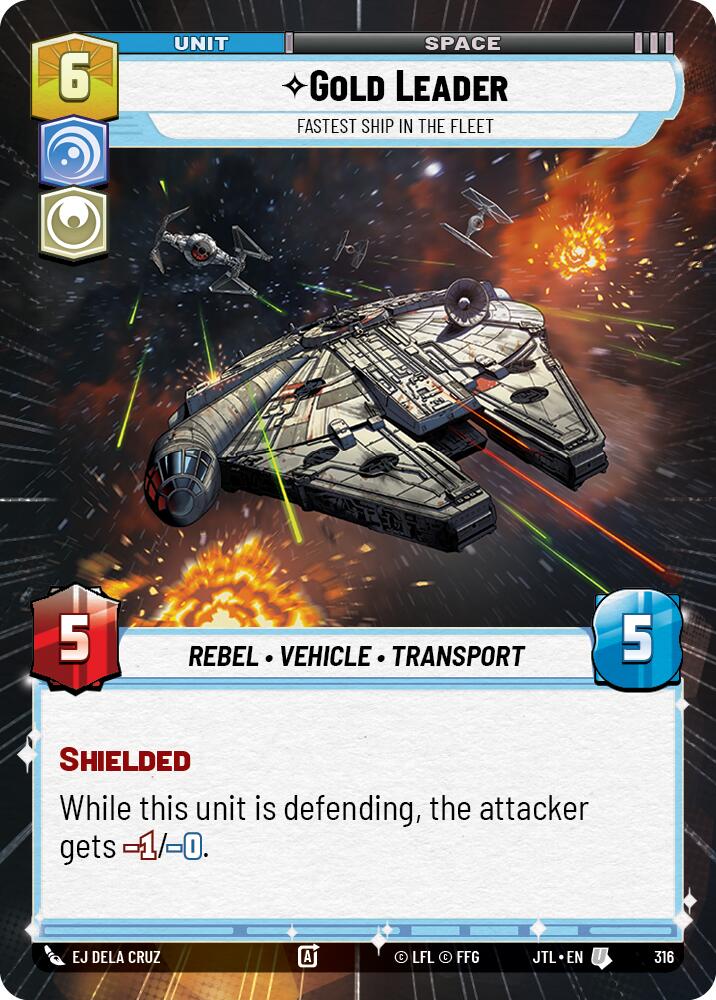 Gold Leader - Fastest Ship in the Fleet (316) (Hyperspace) (316) [Jump to Lightspeed]
