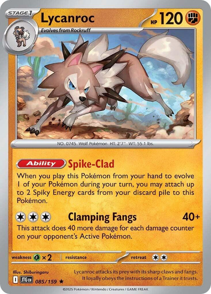 Lycanroc (085/159) [Scarlet & Violet: Journey Together]