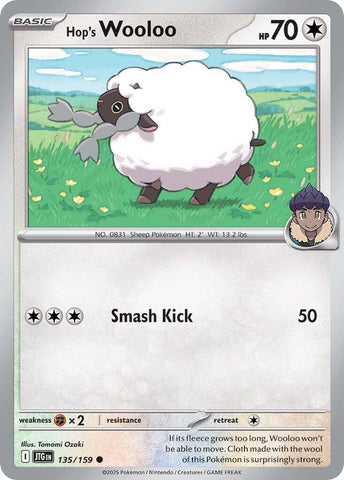 Hop's Wooloo (135/159) [Scarlet & Violet: Journey Together]