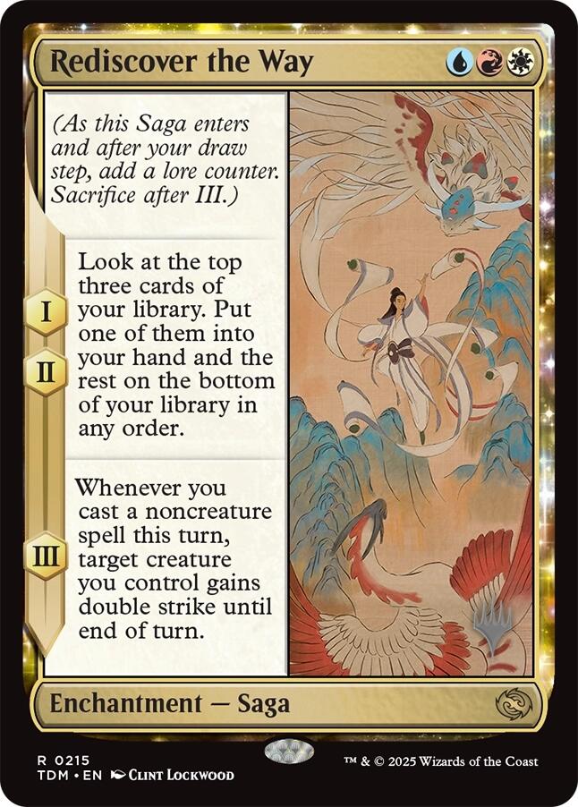 Rediscover the Way [Tarkir: Dragonstorm Promos]