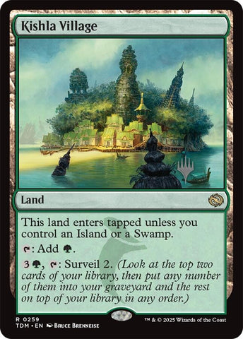 Kishla Village (Promo Pack) [Tarkir: Dragonstorm Promos]