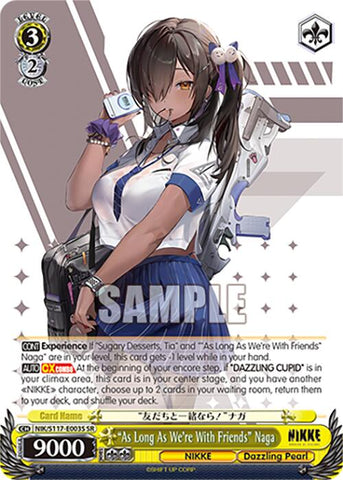 "As Long As We're With Friends" Naga (NIK/S117-E003S SR) [GODDESS OF VICTORY: NIKKE]