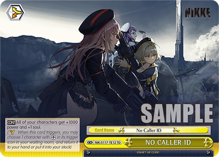 NO CALLER ID(NIK/S117-TE12 TD) [GODDESS OF VICTORY: NIKKE]