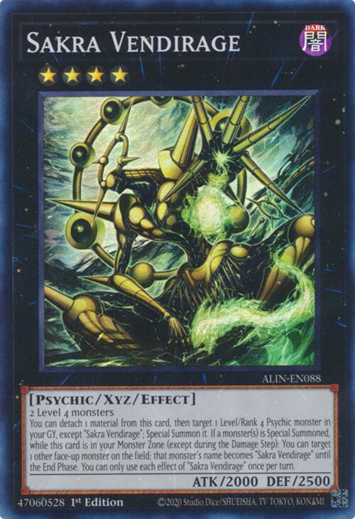 Sakra Vendirage [ALIN-EN088] Super Rare