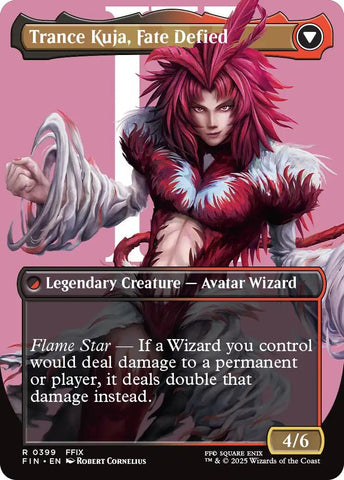 Kuja, Genome Sorcerer // Trance Kuja, Fate Defied (Borderless) [FINAL FANTASY]