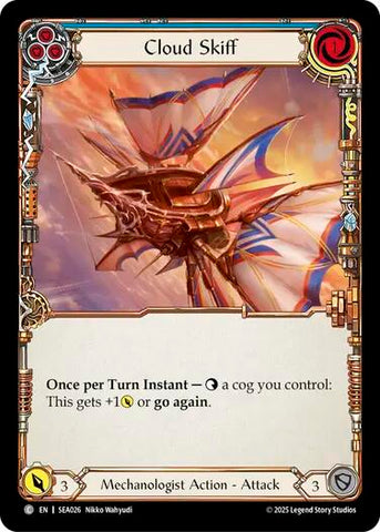 Cloud Skiff (Blue) [SEA026] (High Seas)