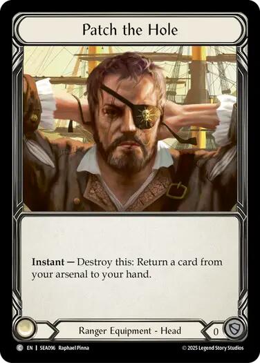 Patch the Hole (Treasure) [SEA096] (High Seas)  Cold Foil
