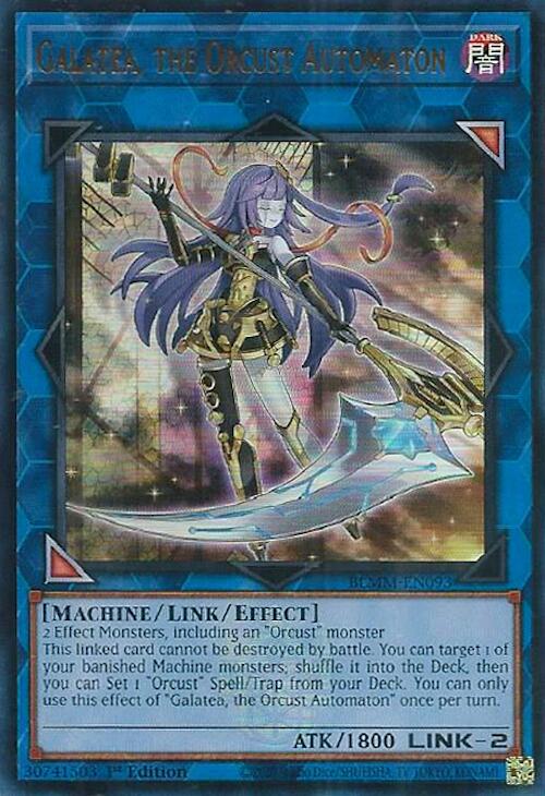 Galatea, the Orcust Automaton [BLMM-EN093] Ultra Rare