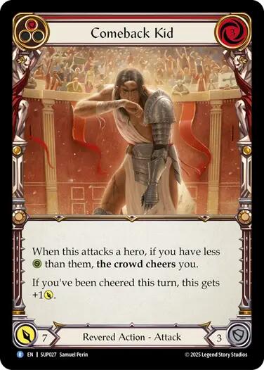 Comeback Kid (Red) [SUP027] (Super Slam)