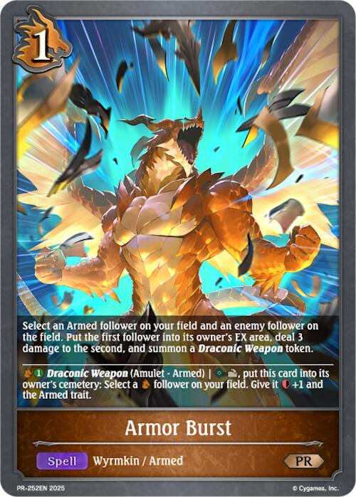 Armor Burst (PR-252EN) [Promotional Cards]