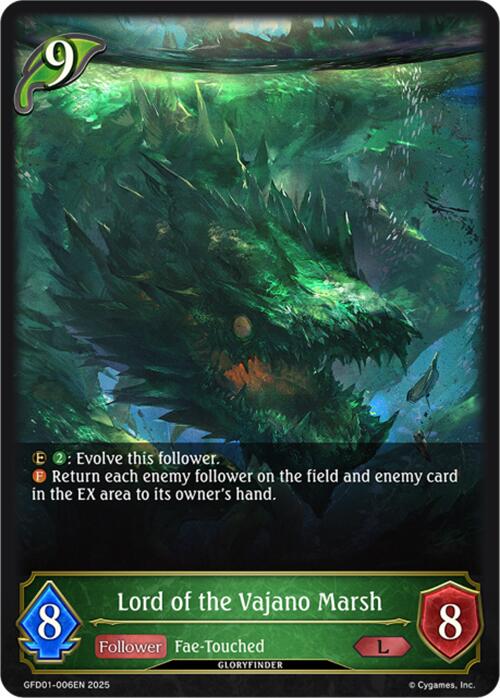 Lord of the Vajano Marsh (GFD01-006EN) [Luxheart Legends]
