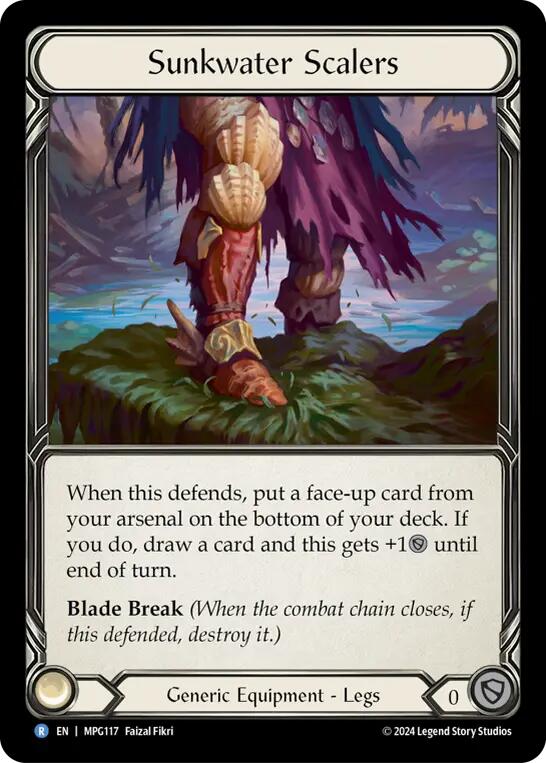 Sunkwater Scalers [MPG117] (Mastery Pack Guardian)  Cold Foil