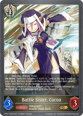 Battle Sister, Cocoa (CP03-112EN) [Cardfight!! Vanguard]