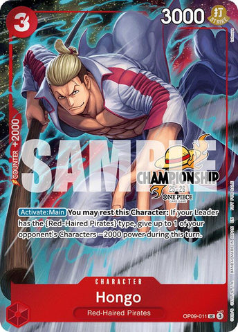Hongo (CS 25-26 Celebration Pack) [One Piece Promotion Cards]