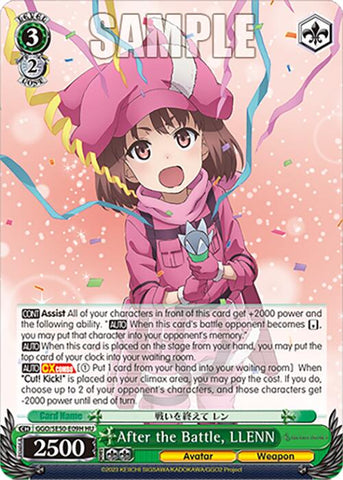 After the Battle, LLENN (GGO/SE50-E09H HC) [SAO Alternative–Gun Gale Online–2 Premium Booster]