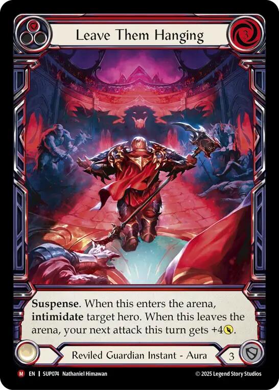 Leave Them Hanging (Extended Art) [SUP074] (Super Slam)  Cold Foil