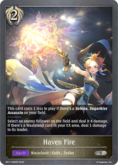 Haven Fire (BP11-096EN) [Bullet of Fate]