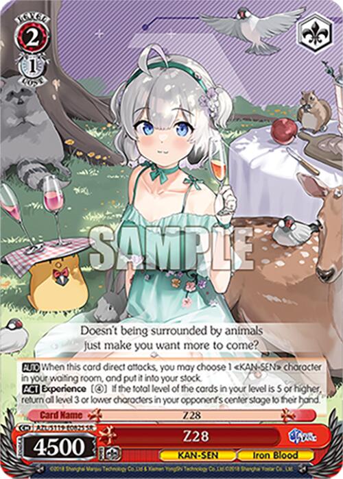 Z28 (AZL/S119-E082S SR) [Azur Lane Vol. 2]
