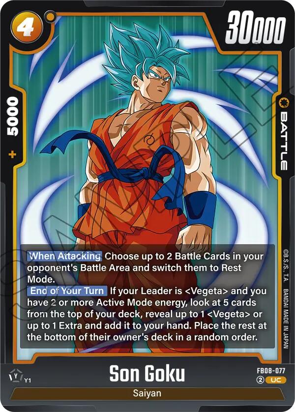 Son Goku (FB08-077) [Saiyan's Pride]