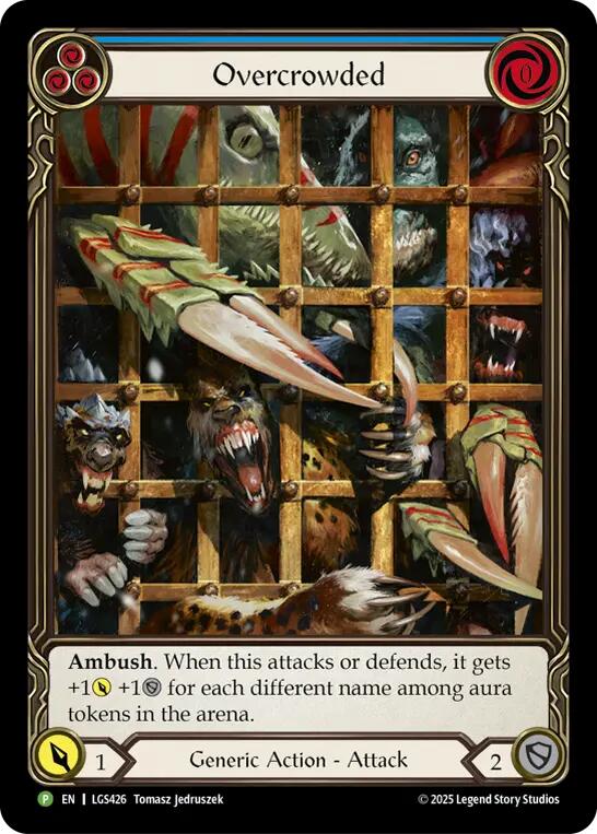 Overcrowded [LGS426] (Promo)  Cold Foil