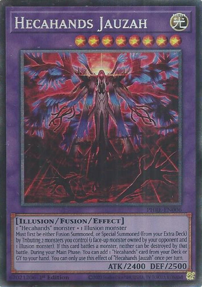 Hecahands Jauzah (CR) [PHRE-EN006] Collector's Rare