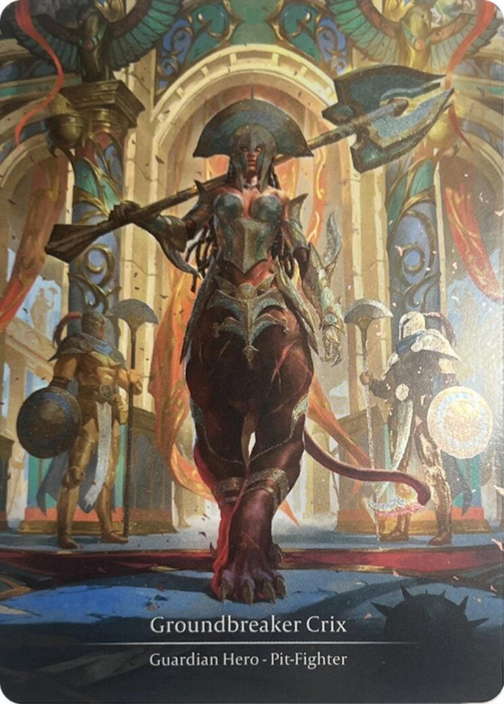 Groundbreaker Crix [HER155] (Promo)  Cold Foil